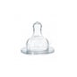 Nuby Confort tetina dentición silicona 3 posiciones 1ud