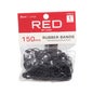 Red By Kiss Rubber Bands Black Large 150uds