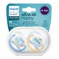 Avent Pack Chupetes Ultra Air Happy 0-6 M 2 uds