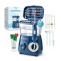 Aquapik100® Waterflosser Irrigador Dental 600 ml 10 Niveles Azul 1 ud