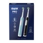 Oral-B Set Pro Serie 1 Duo Cepillo Eléctrico Turquesa + Negro