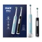 Oral-B Set Pro Serie 1 Duo Cepillo Eléctrico Turquesa + Negro