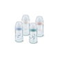 Nuk Biberón Nature Sense Cristal 0-6 S M Silicona 240 Ml