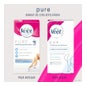 Veet Pure Bandas de Cera Depilatoria Piernas y Cuerpo Piel Sensible 40 uds