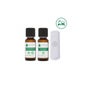Voshuiles Mon Petit Kit Oficina Aceite Esencial 2x10 ml + 1 Mini Difusor USB