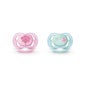 Philips Avent pacifier Ultra Air flower decorated pacifier 0-6 months 2 uts girl