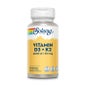 Solaray Vitamin D3+K2 60caps