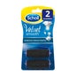Scholl Velvet Smooth Diamond Crystals cabezales de recambio durezas persistentes 2uds