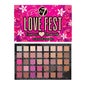 W7 Love Fest Pressed Pigment Palette 36g