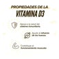 HSN Vitamina D3 Liposomada Vegana Liposovit® 2000UI 120vcaps