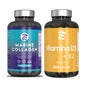 HN Pack Vitamina D3 365 caps + Colageno Marino 120 caps