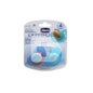 Chicco® Chupete Physio Silicona Anatómico 4 M+ Azul 2 uds