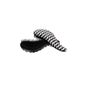 Cala Tangle-Free Hair Brush (Black / White Zigzag)
