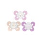 Chicco Silicone Soother Physio Comfort Girl 6-16 M 2 U