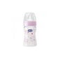 Chicco® Biberón Fisiologico Tetina Látex Boca Ancha Flujo Normal Rosa 150 ml 1 ud