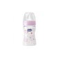 Chicco® Biberón Fisiologico Tetina Látex Boca Ancha Flujo Normal Rosa 150 ml 1 ud