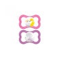 Mam Baby Chupete Air Night Silicona Rosa +6M 2 Unidades