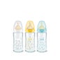Nuk Latex nipple wide mouth glass bottle size 1 240ml