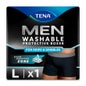 Tena Men Boxer Lavable Negro L 1ud