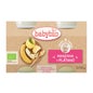 Babybio Tarrito Ecológico de Manzana y Plátano 2 X130 g