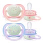 Avent Pack Chupetes Ultra Air 0-6m Noche SCF376/12 2uds