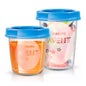 Avent Recipientes Leche Materna 10 X180 ml + 10 X240 + 20 Tapas + Cuchara 1 Libro de Recetas