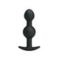 Kulki analne Pretty Love Silicone Stimulation Special 10.3 Cm - Black 1szt