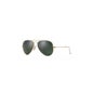 Ray-Ban Aviator Classic Green Classic G-15 55mm lente