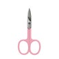 Plic Eco Tijera Uñas Curva Rosa 1ud
