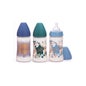 Suavinex Silicone Sewing Bottle Ttine 3 Speed Blue 270ml