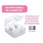 Chicco Protegepezón Silicona Skintoskin T-S-/M 2 uds