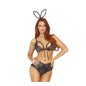 Leg Avenue sæt 3-delt Sexy Bunny One Size