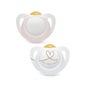 Nuk Star Chupete Latex 0-6M 2uds