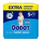 Dodot Pañales Bebé Seco Extra Talla 5+ 12-17kg 56uds