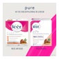 Veet Pure Kit Cera Depilatoria de Azúcar Cuerpo y Rostro