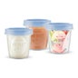 Avent Vasos de Almacenamiento con Tapa 10 X180 ml + Adaptadores 2 uds