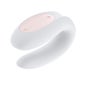 Satisfyer Double Joy with App White Gold & Pink 1pc