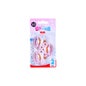 Nuk latex anatomisk pacifier T2 pink 3uds