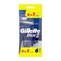 Gillette Blue II Blätter 5uds + 1 Stück frei