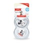Nuk Chupete Silicona Space Mickey 6-18M Infantil 2uds