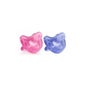 Chicco Chupete Todo Silicona Rosa/Morado +12 M, 2 Unds