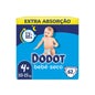 Dodot Bebé Seco Talla 4+ 10-15Kg 62uds