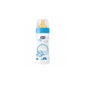 Biberon Silicona 250 ml Azul Flujo Medio 2 M+