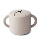 Mushie Taza para Snacks Silicona Solid Ivory 12 Meses 1ud