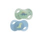 Luc Et Lea Collection Chupete Extra-Fino 6-18 M C4 Dino 2 uds