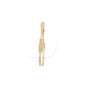 Beter Pinza Punta Cangrejo Dorada 9.3 cm