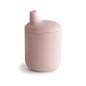 Mushie Baby Silicone Sippy Cup Blush Pink 1ud