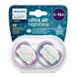 Philips Avent Ultra Air Night Chupete 6-18M Rosa 2 uds