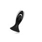 Armony Vibrador Plug Anal Silicona Negro 1ud