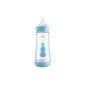 Perfect Biberón Tetina de Silicona azul 4M+ 300 ml